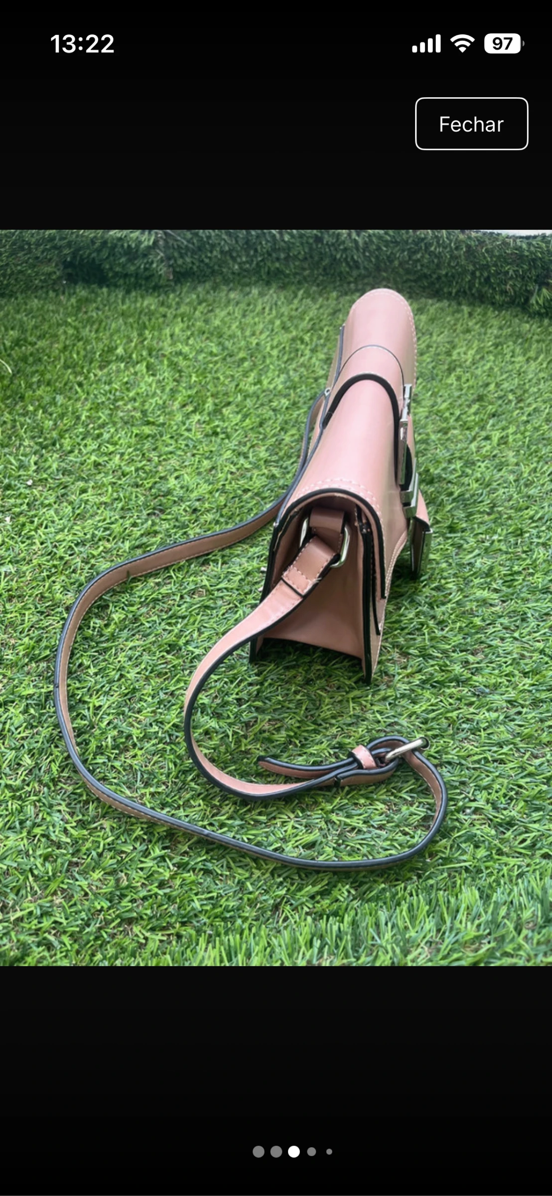Sac à main rose/beige neuf – photo 3